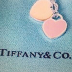 Tiffany & Co Heart Tag Pendant Necklace